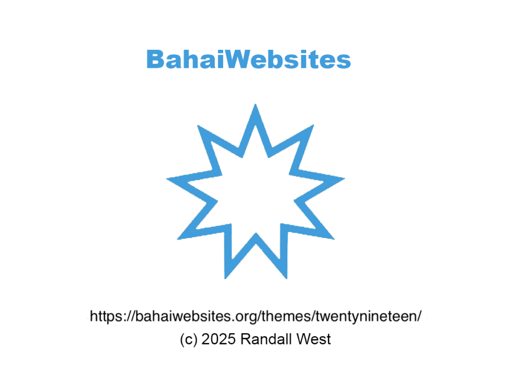 TwentyNineteen Bahjí Child theme