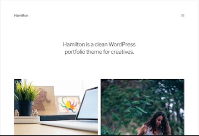 Hamilton theme from BahaiWebsites