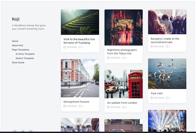 Koji theme from BahaiWebsites