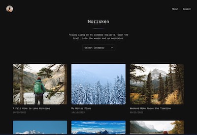 Norrsken theme from BahaiWebsites