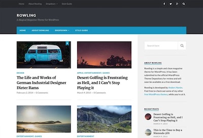 Rowling theme from BahaiWebsites
