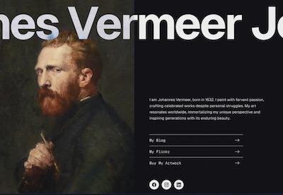 Vermeer theme from BahaiWebsites