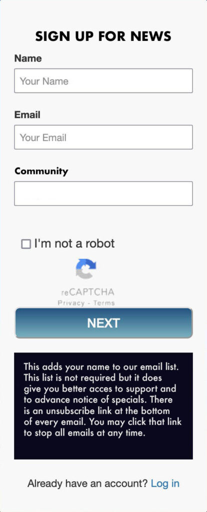 sign up to BahaiWebsites for news
